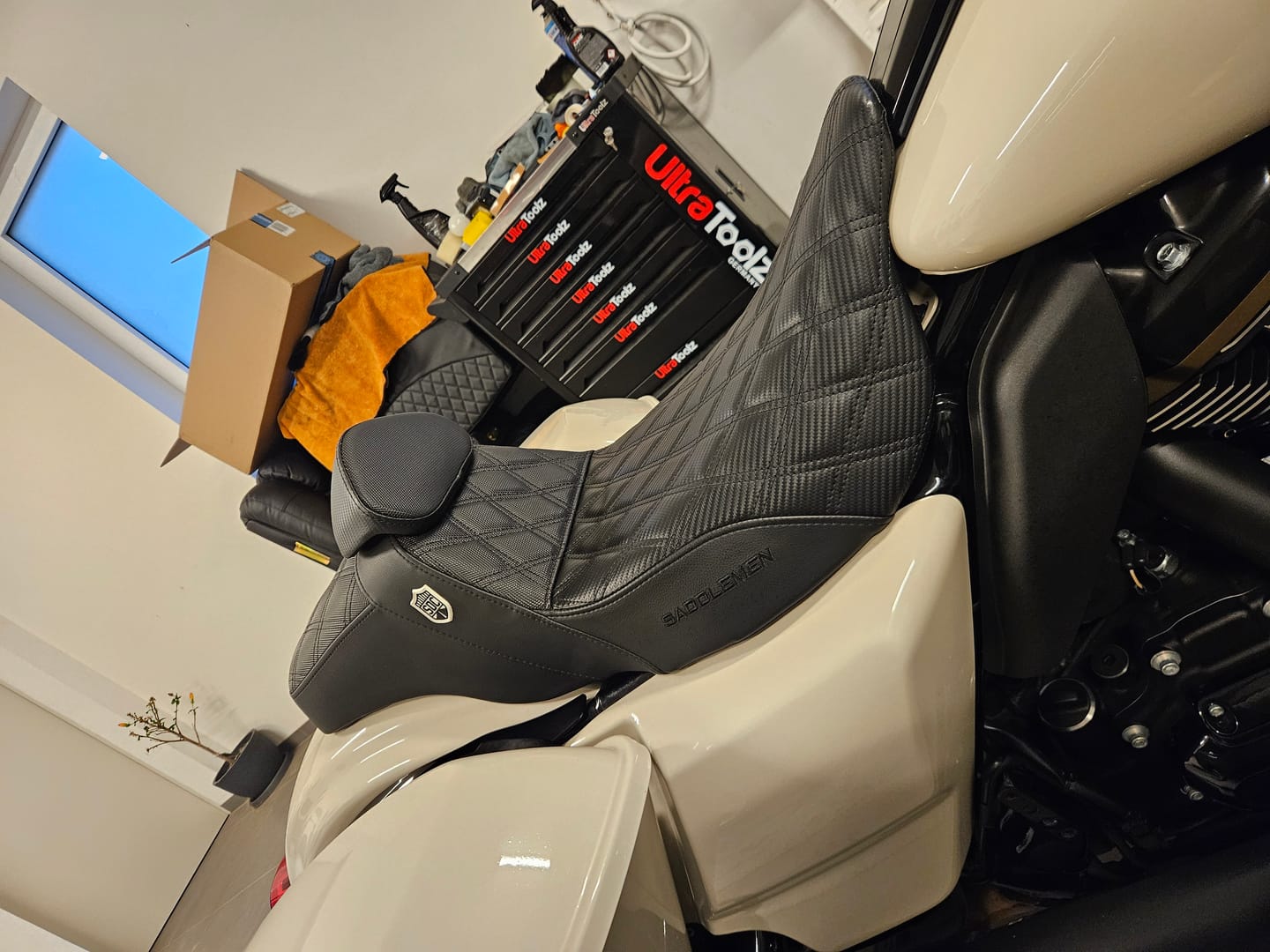 Customer photo review of SDC Performance Lehne für Touring ab 09