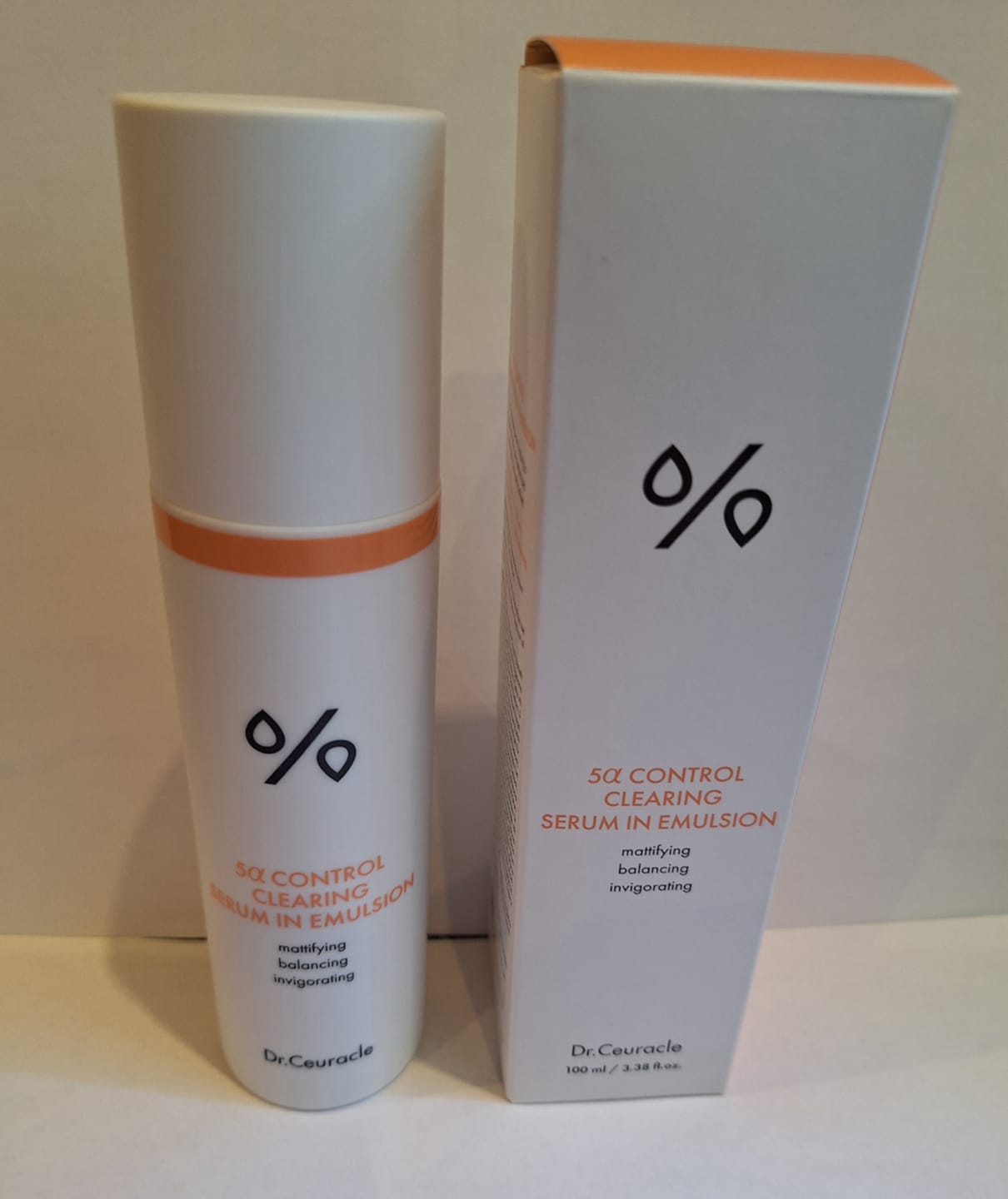 Customer photo review of Serums-emulsija poru sašaurināšanai Dr.Ceuracle 5α Control Clearing Serum in Emulsion