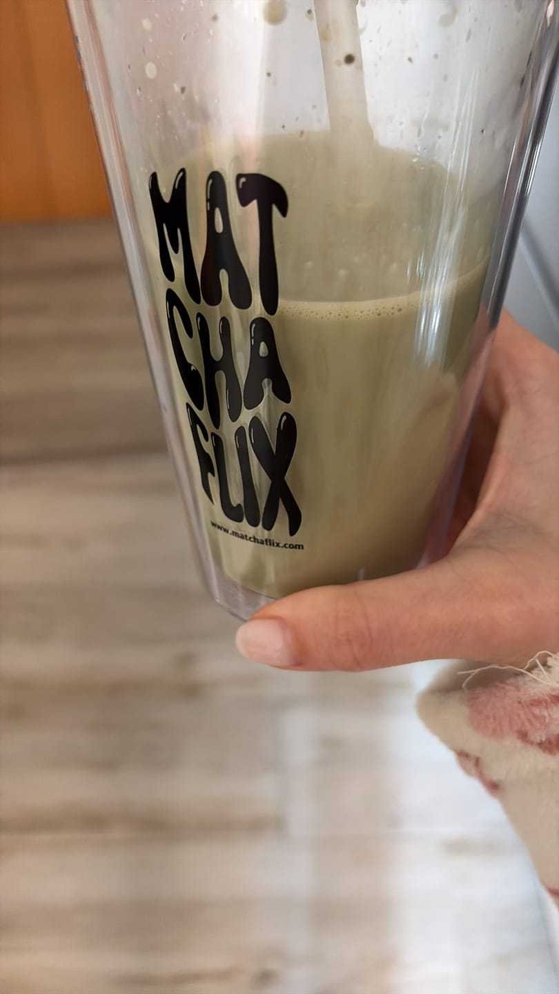 Customer photo review of Té Matcha Premium Cacao