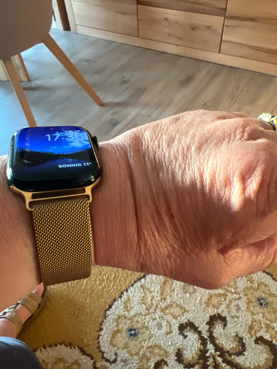 Customer photo review of Apple Watch Metallarmband "Lassana"