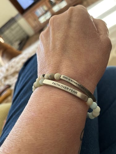 Customer photo review of GOD IS WITHIN HER SHE WILL NOT FAIL - Psalms 46:5