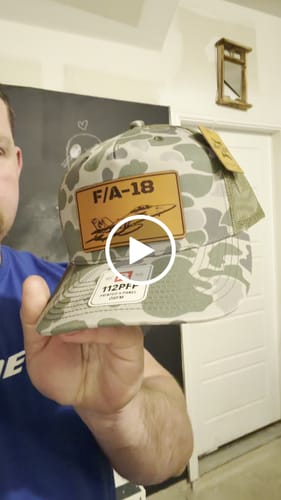 Customer video review of Premium Custom Leather Patch Hats (Wholesale)