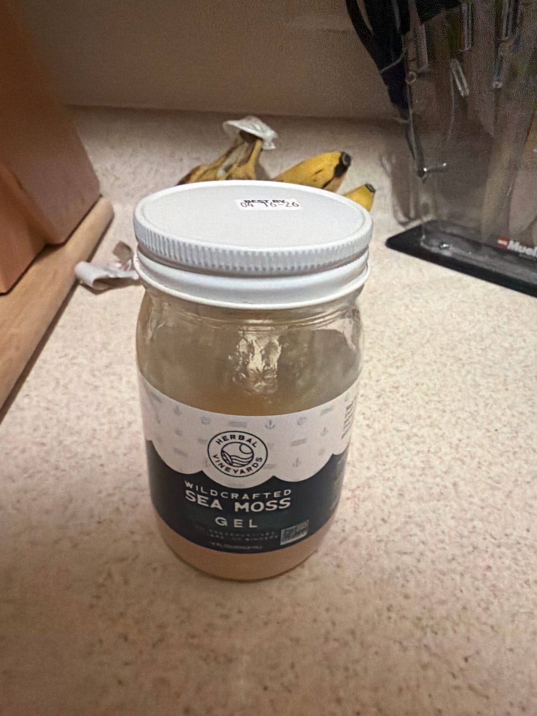 Customer photo review of EXCLUSIVE GOLD SEA MOSS GEL