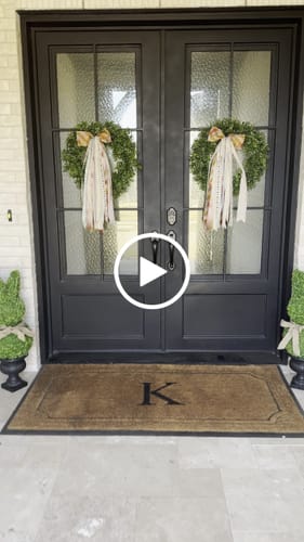 Customer video review of Luxe Collection-Easter Grace Wreath Ribbon