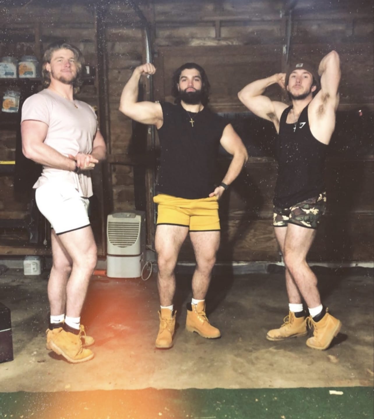 Customer photo review of GOLDEN DRI-FIT SHORTS