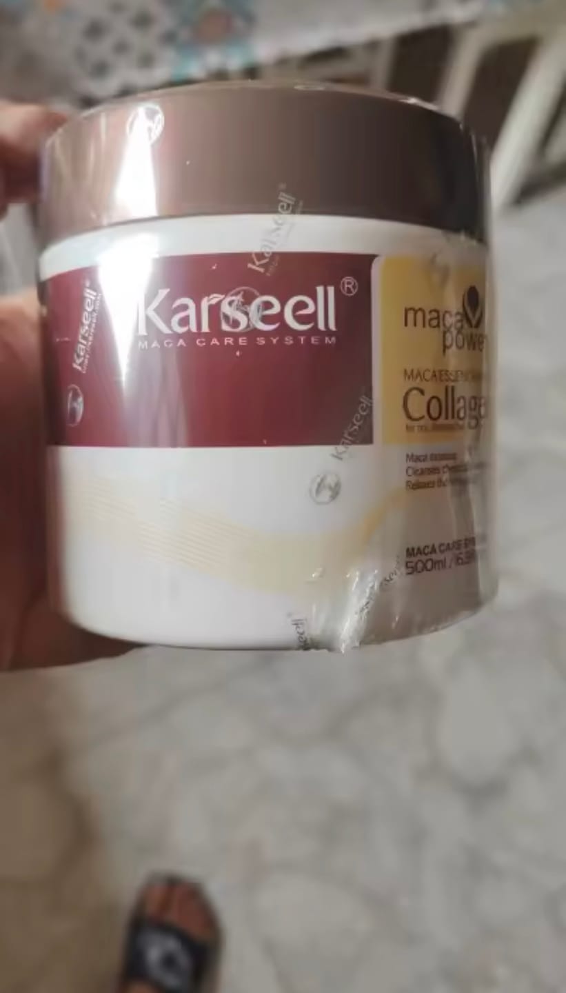 Customer photo review of Mascara COLAGENO REPARADOR   Karseell©️ Original 500 ml