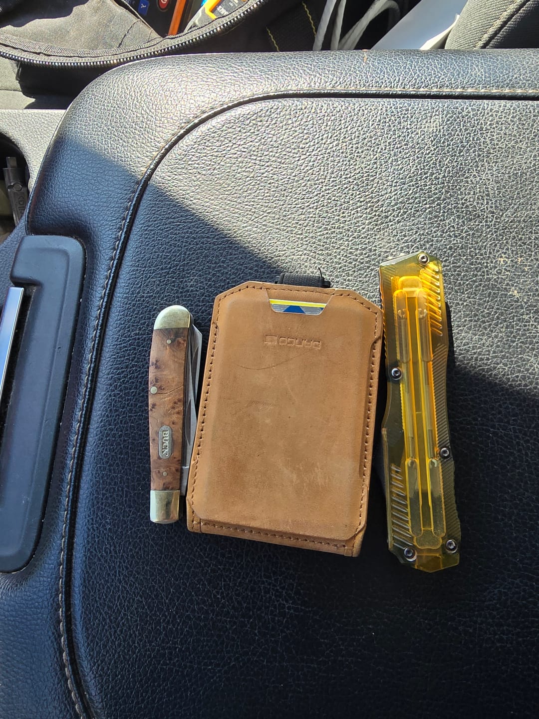 Customer photo review of M4 MAVERICK™ BIFOLD RAIL WALLET
