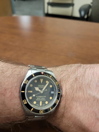 Customer photo review of Seikomariner   Scuba   58