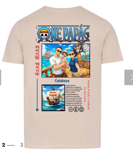 Customer photo review of One Papá - personalizable