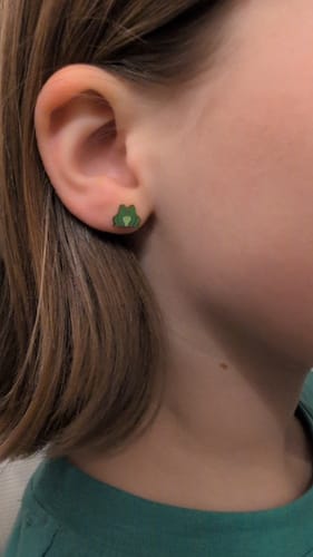 Customer photo review of Frog & Lily Pad