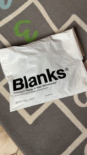 Customer photo review of Sweatpants Wide Fit Blanks 330GSM Black