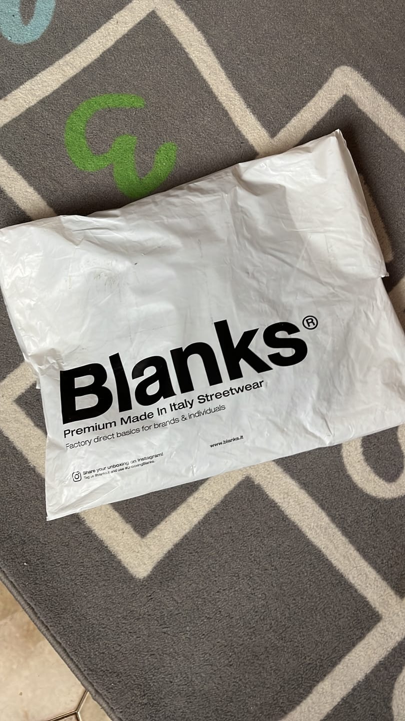 Customer photo review of Sweatpants Wide Fit Blanks 330GSM Black