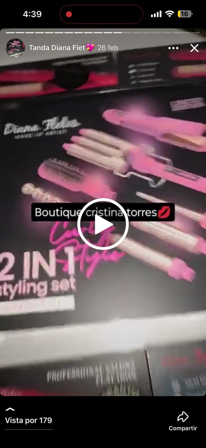 Customer video review of Set Plancha Profesional Infrarroja + Ferro 6 en 1 Light Pink
