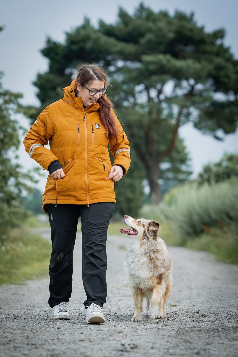 Customer photo review of KeepDry Overgangsjakke 2.0 | Mustard | Splinter