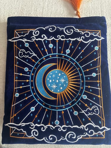 Customer photo review of Celestial Book Sleeve