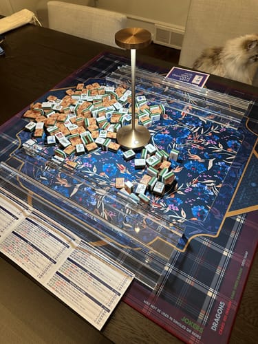 Customer photo review of Crystal Clear Siamese Racks