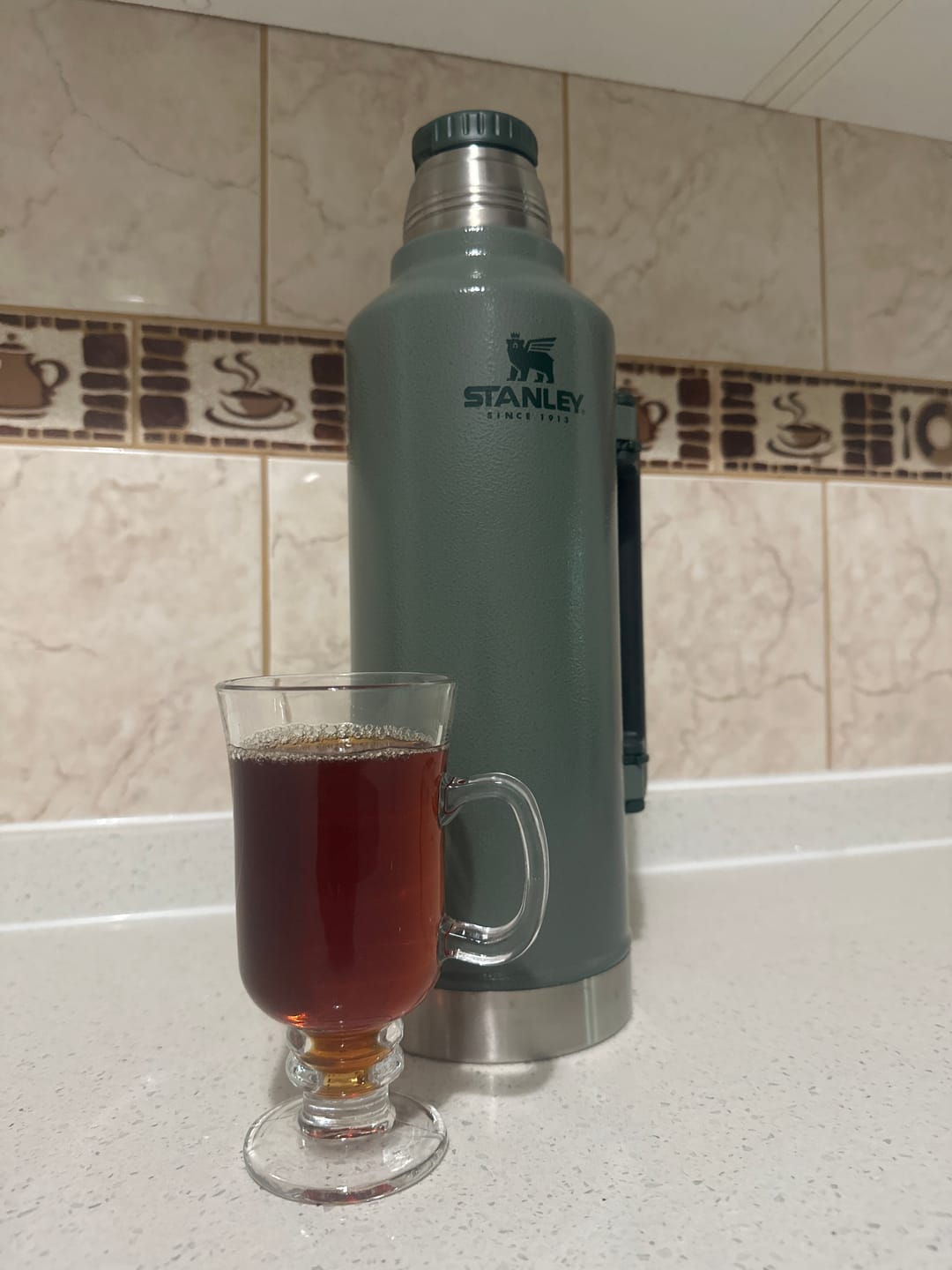 Customer photo review of Termo Stanley Classic Verde | 2.36 lt