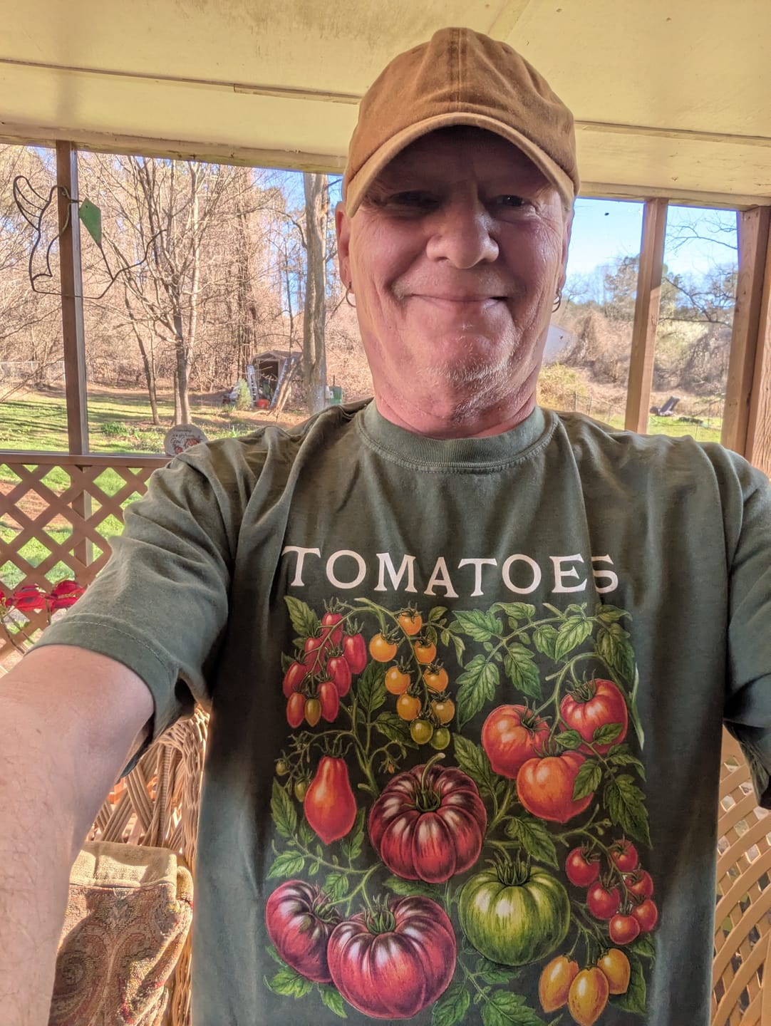 Customer photo review of Tomato Varieties T-Shirt