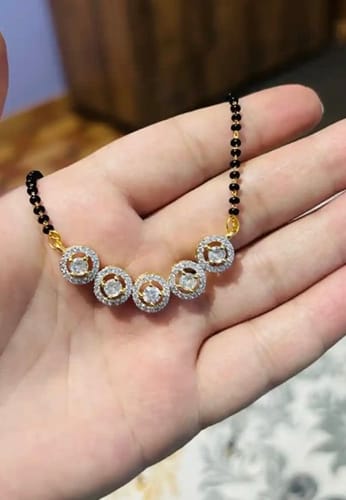 Customer photo review of Shubh Loop Mangalsutra