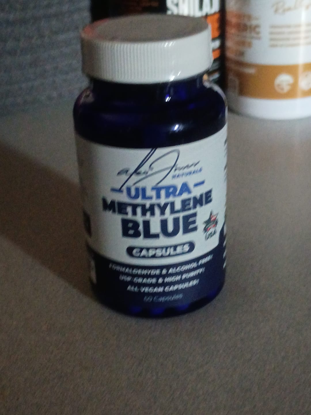 Customer photo review of Ultra Methylene Blue Capsules (60 Capsules) (30 Servings)