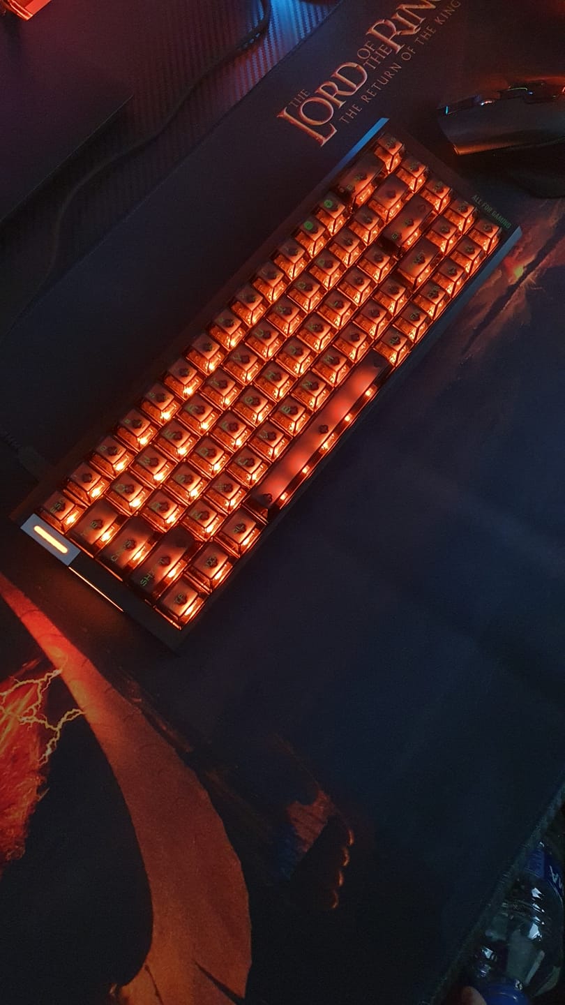 Customer photo review of ATK RS6 Air Klavye (Manyetik Switch / HE)