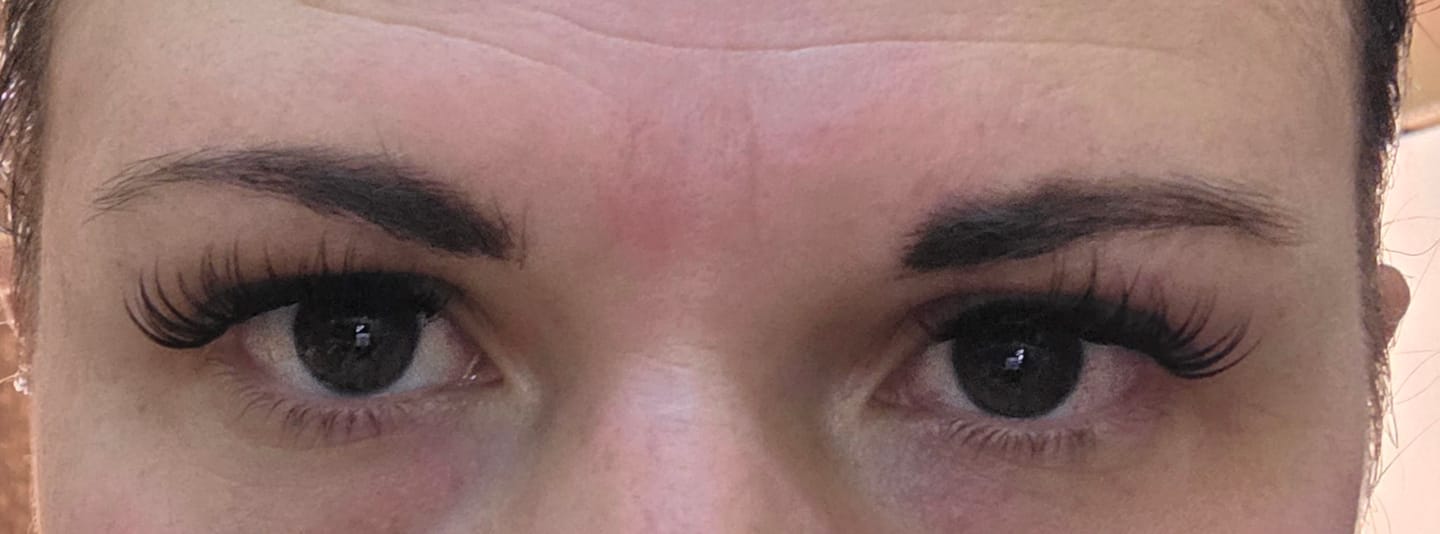 Customer photo review of Flora Lash Kit
