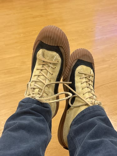 Customer photo review of Grounder High-Top Wheat/Gum