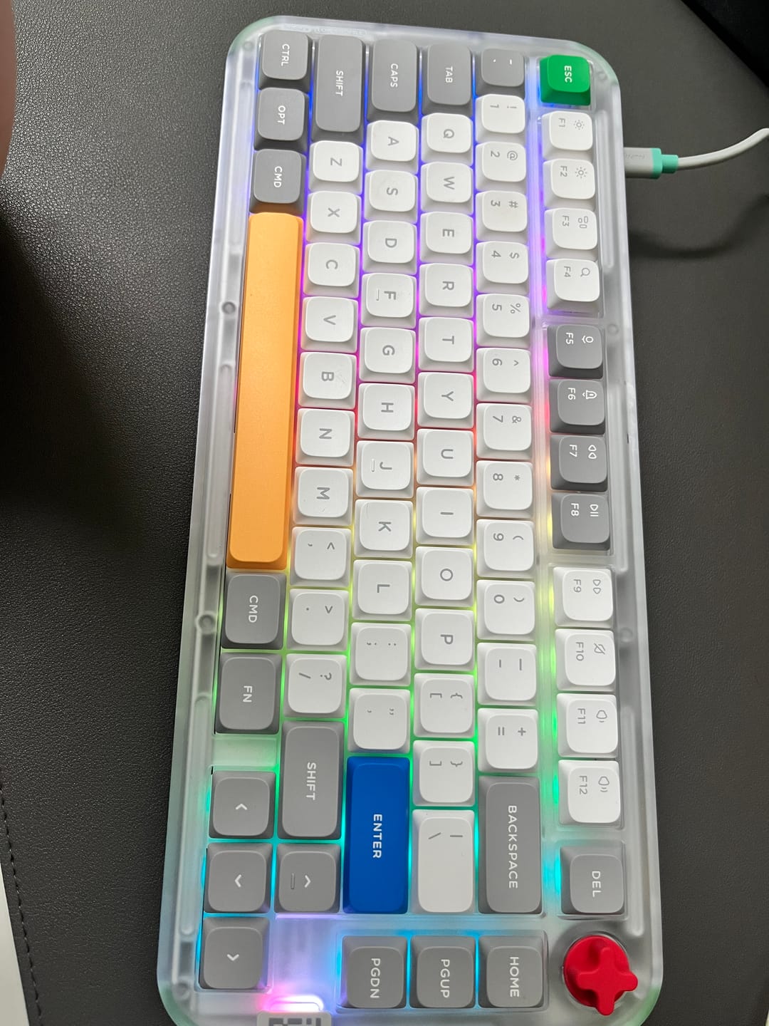 Customer photo review of NuPhy Kick75 三模高矮切換機械鍵盤