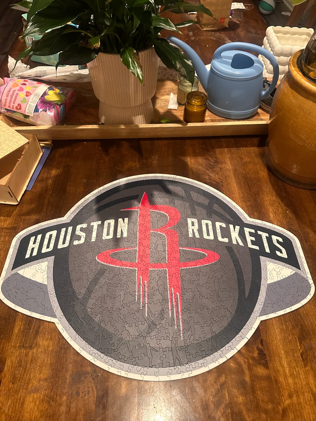 Customer photo review of Houston Rockets™ - Wooden Puzzle