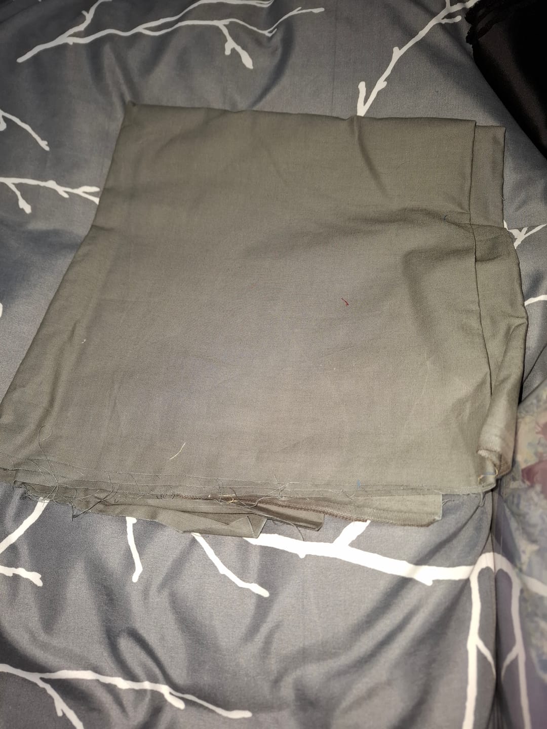 Customer photo review of Plain 100% Cotton Fabric
