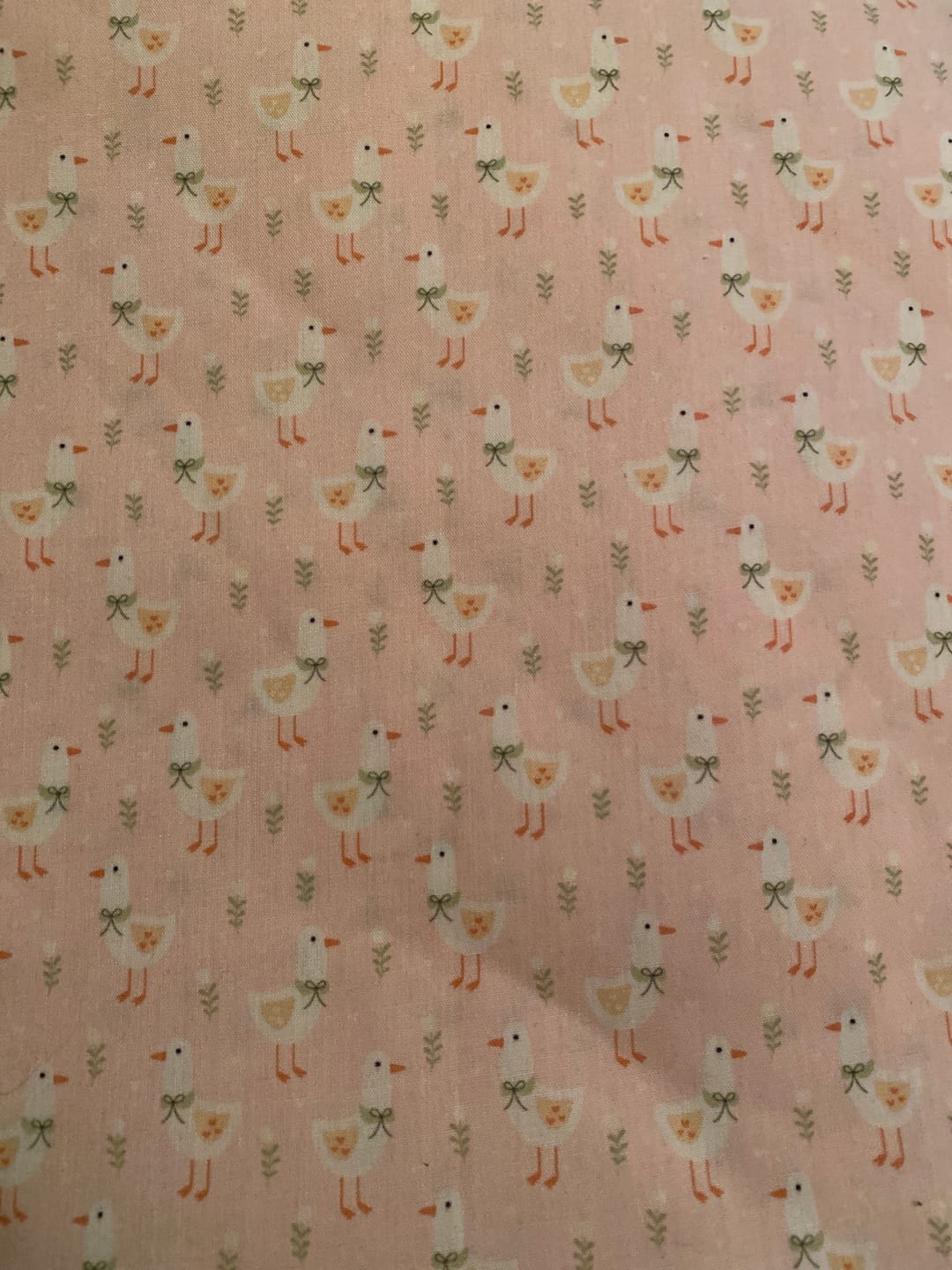 Customer photo review of Ducky Delight Polycotton Fabric