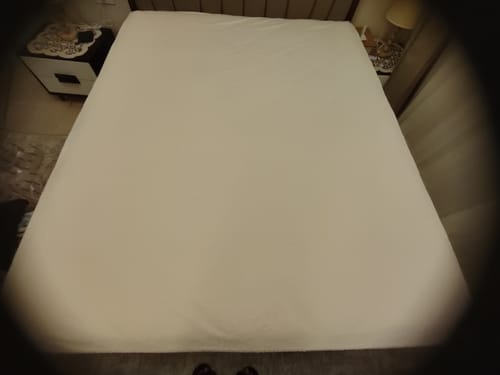 Customer photo review of Waterproof Mattress Protector- PU Material
