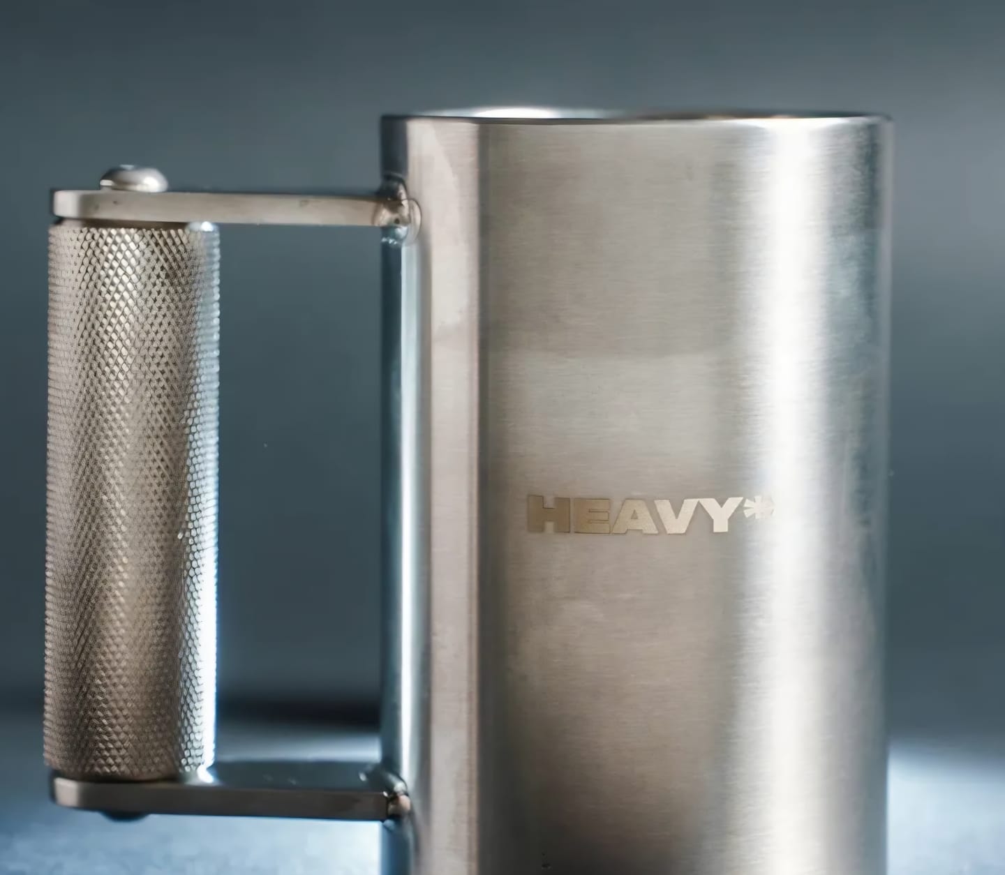 Customer photo review of 5lb HEAVY* Mug | Stainless Steel Weighted Mug
