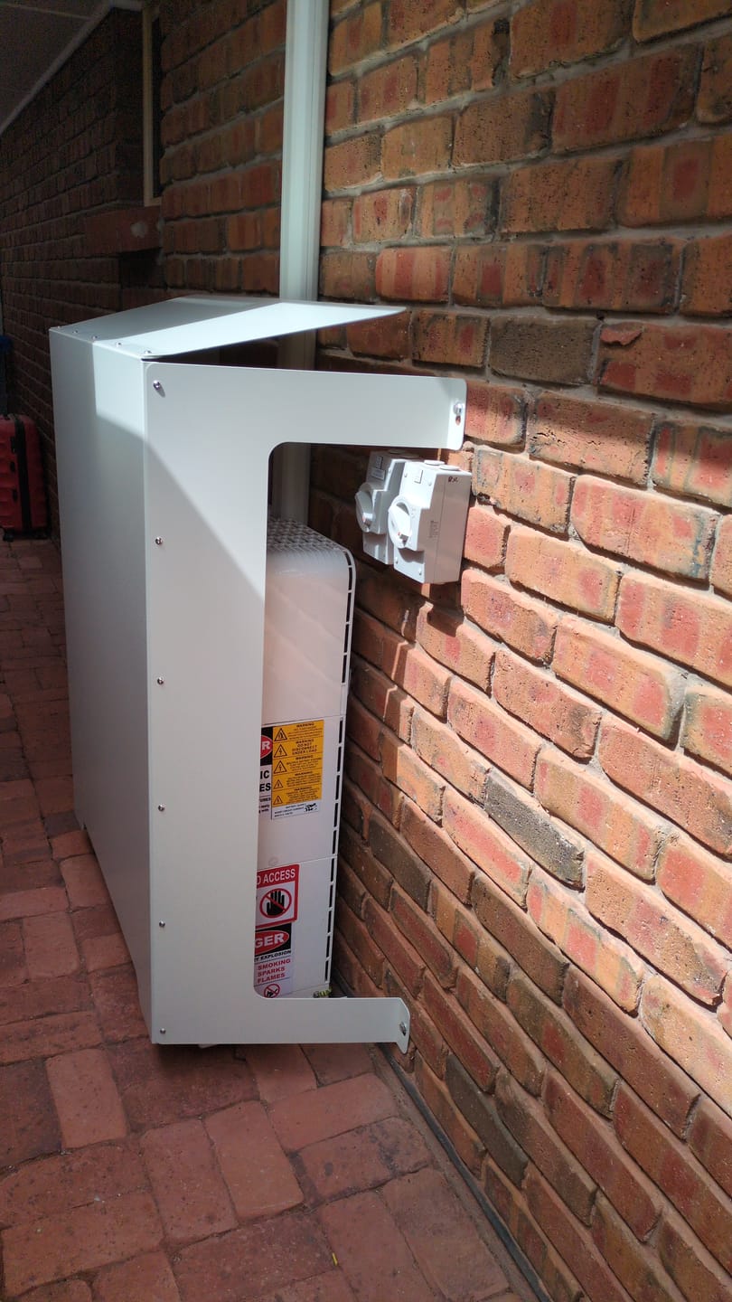 Customer photo review of Large Solar Battery Cover