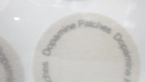 Customer photo review of Dopamine Energy Patches