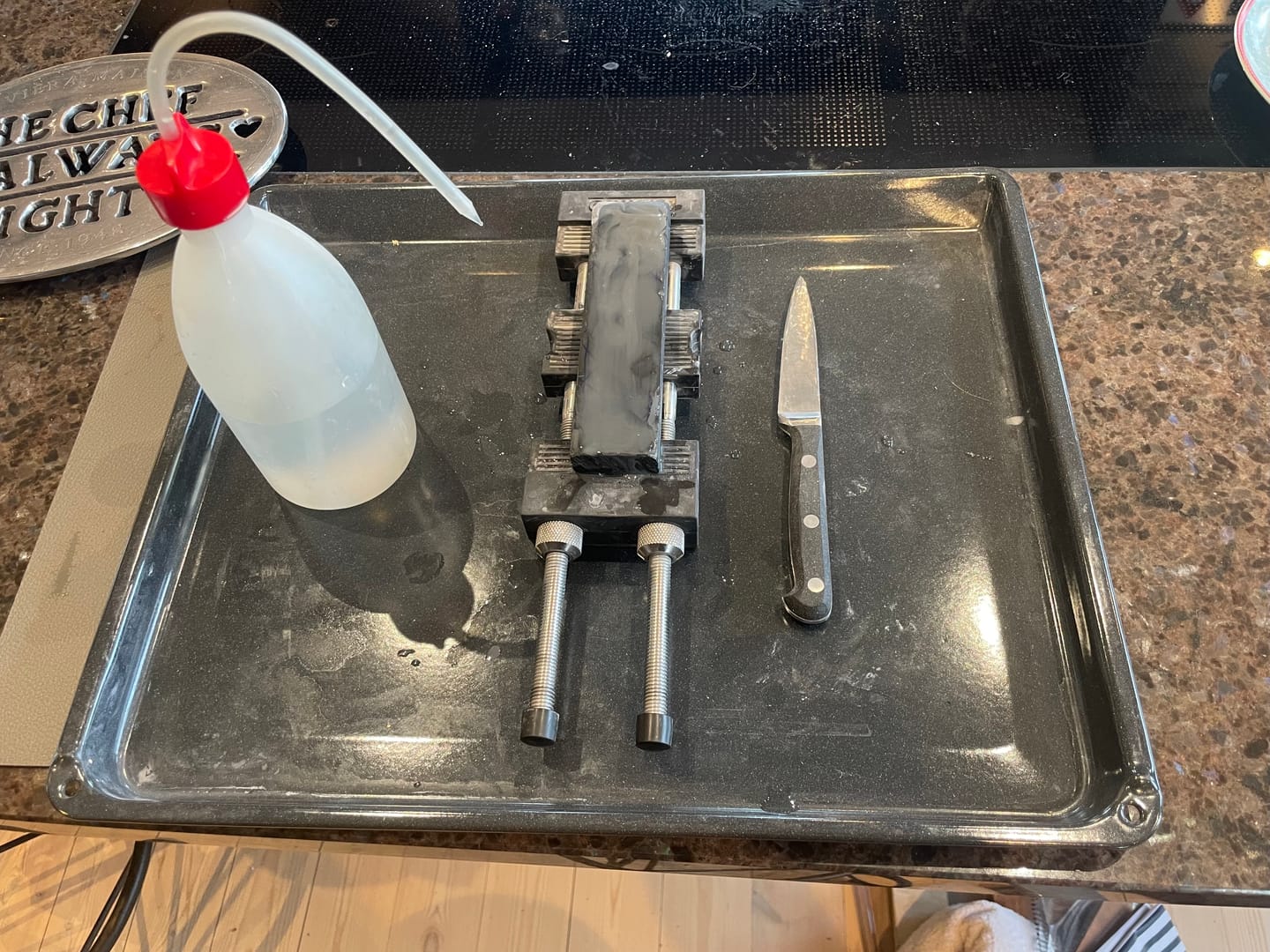 Customer photo review of Naniwa slipesteinholder