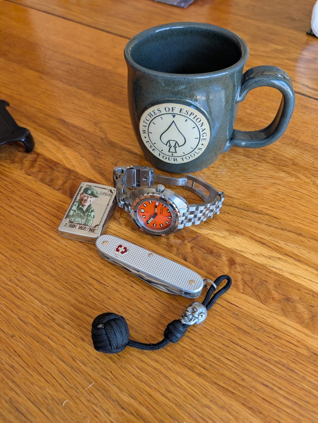 Customer photo review of W.O.E. Use Your Tools Coffee Mug
