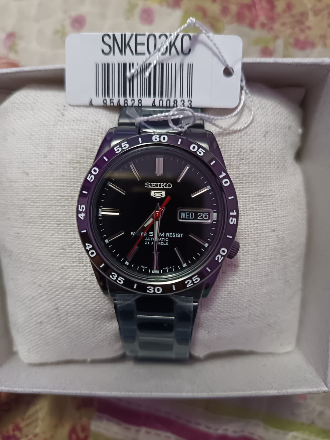 Customer photo review of Reloj Seiko 5 Análogo Automático SNKE03KC Metálico 36mm