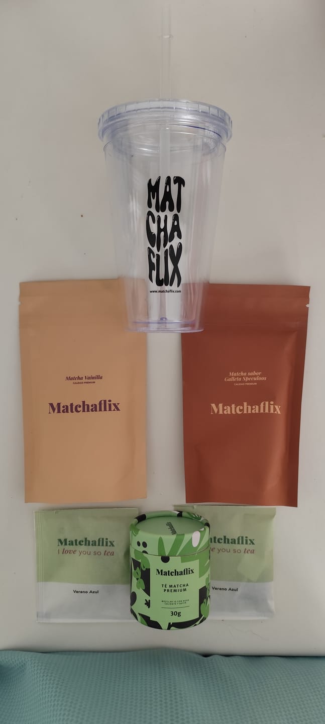 Customer photo review of Té Matcha Premium Galleta Speculoos