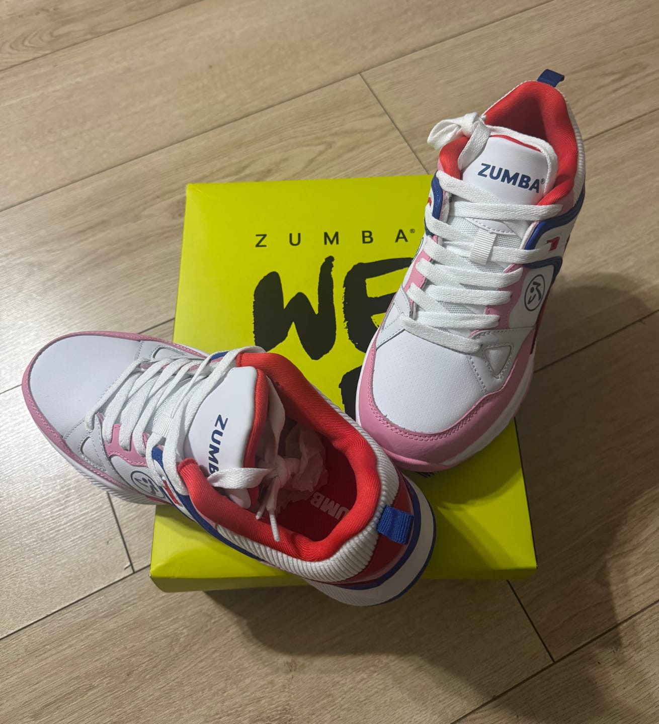 Customer photo review of Zumba Train Street - White/Pink
