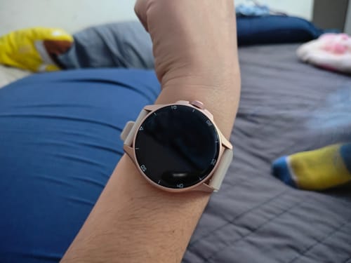 Customer photo review of Smartwatch Reloj Kronos Oblivion STF Pantalla Amoled 1.43" Resistencia al agua IP68 Beige