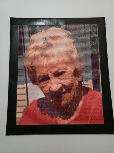 Customer photo review of Diamond Painting - Custom Photo