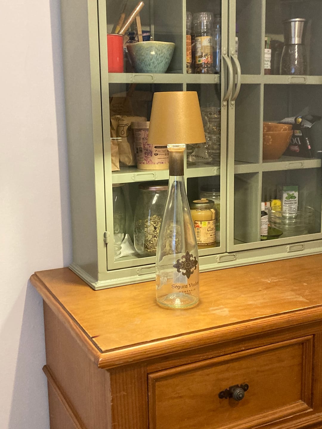 Customer photo review of Luminella | Lámpara Decorativa Botellas Recargable sin Cables