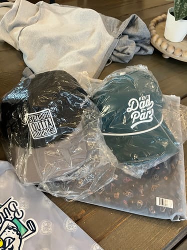 Customer photo review of Best Dad By Par Hat Green