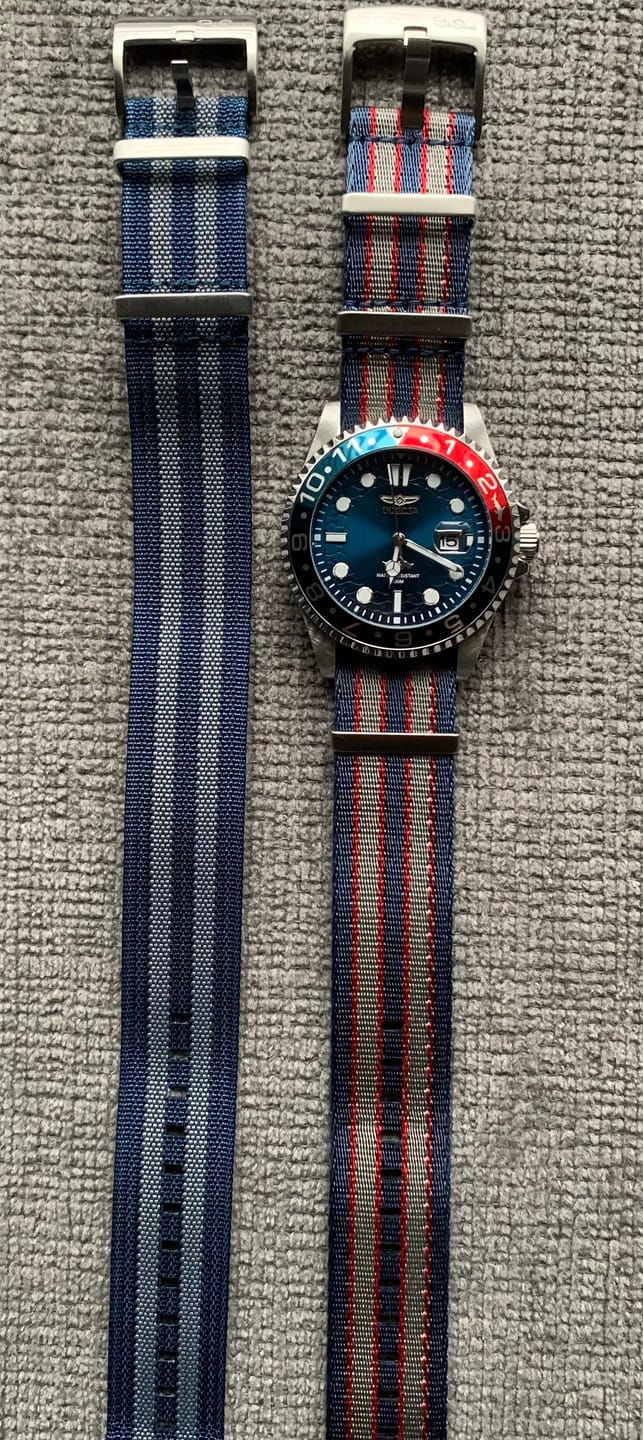Customer photo review of Ribbed Single-Pass - Blue Bond