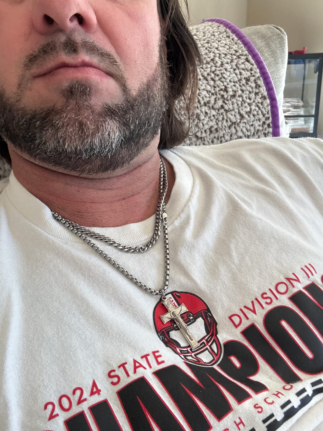 Customer photo review of "Unbreakable" Cuban (Silver) 6mm