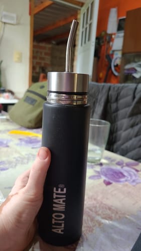Customer photo review of ALTO MATE® - Acero Inoxidable LIQUIDACION (No Trae Tapa Termo)