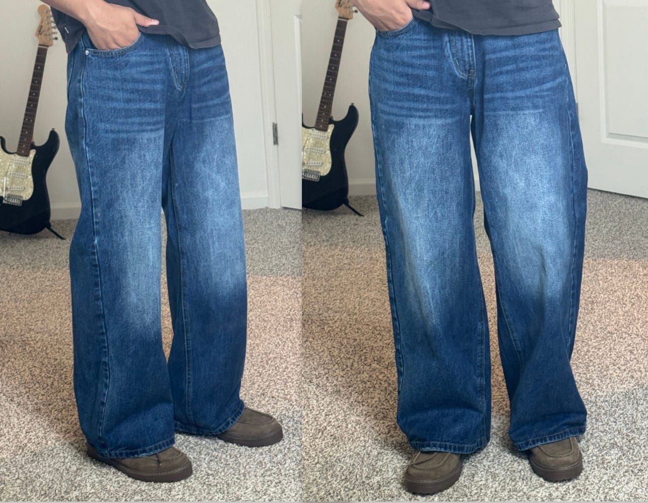 Customer photo review of Blue Wash Denim