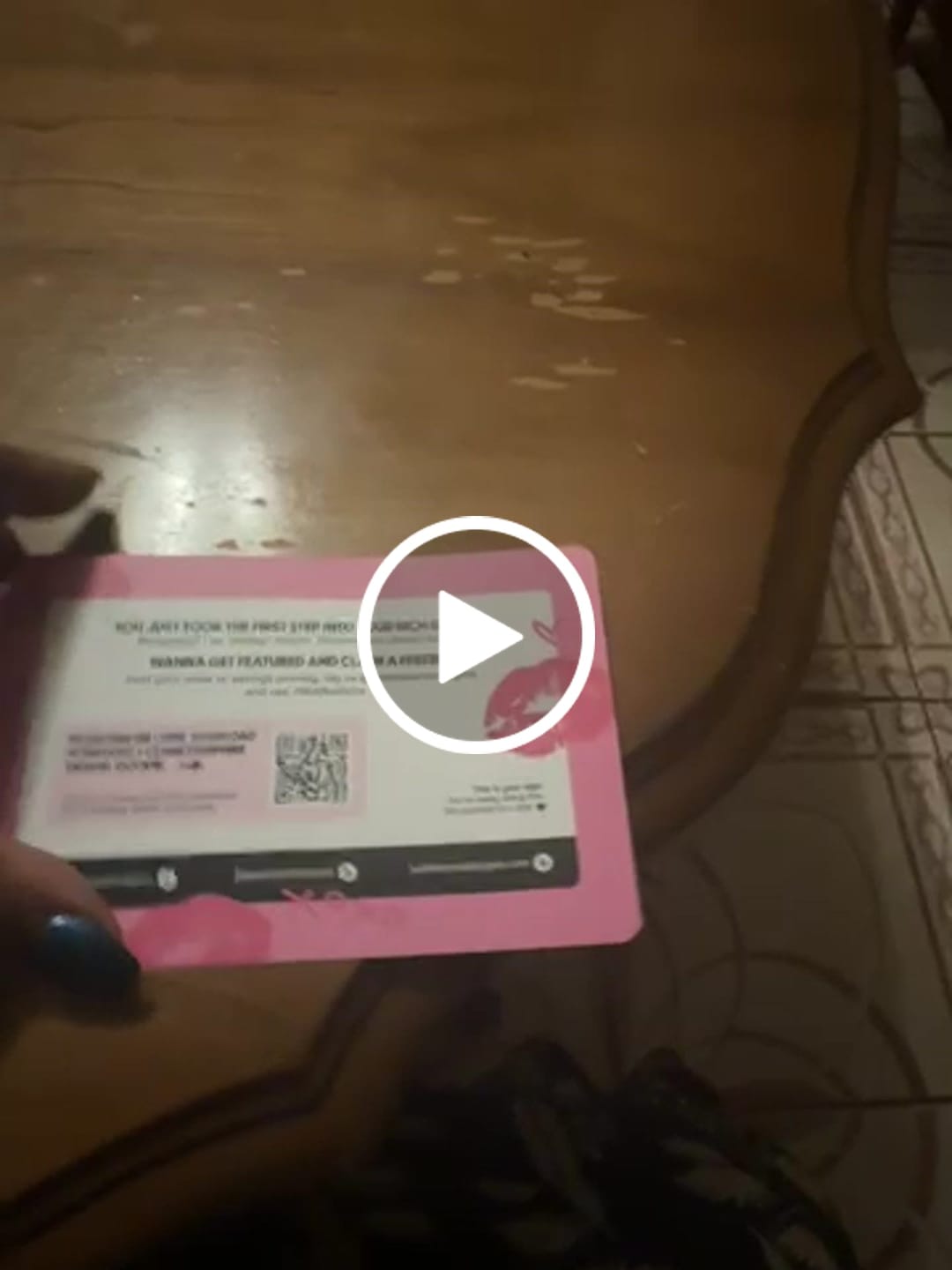 Customer video review of Mystery Savings Box