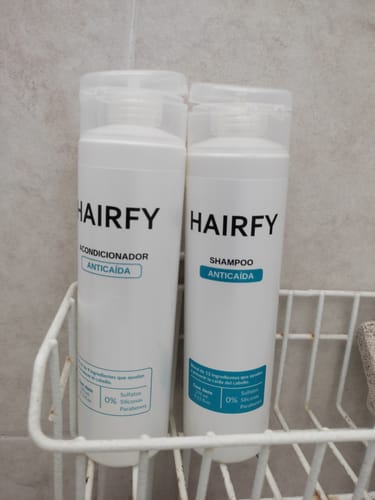 Customer photo review of Combo Ducha Anticaída: Shampoo y Acondicionador Anticaída